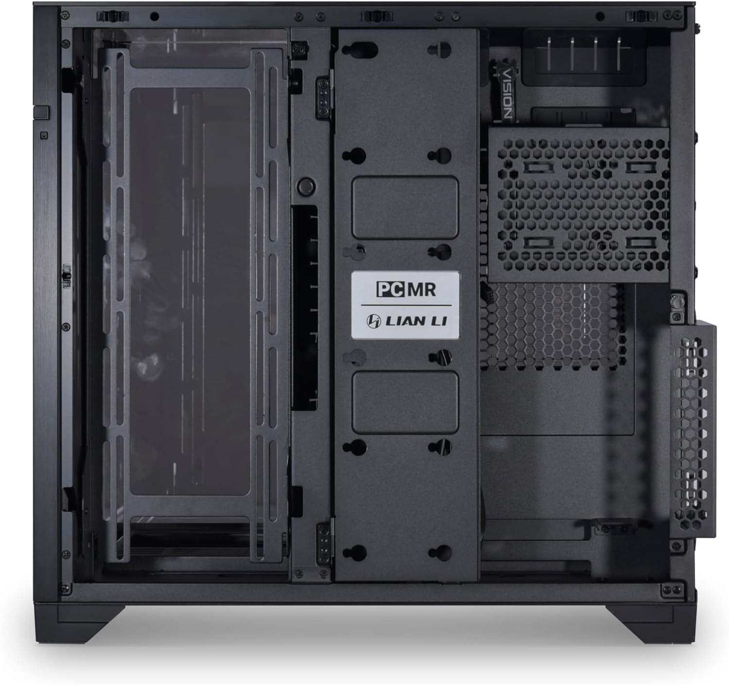 Lian Li O11 Vision -Three Sided Tempered Glass Panels  - Dual-Chamber ATX Mid Tower (Chrome) GAMING CASE Lian Li O11 Vision -Three Sided Tempered Glass Panels  - Dual-Chamber ATX Mid Tower (Chrome) GAMING CASE